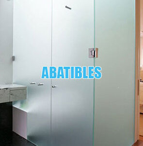 Cancel de baño personalizado en vidrio templado de 10.0mm